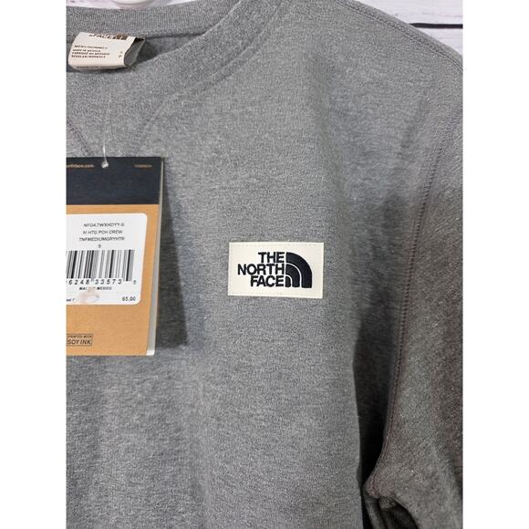 The North Face gray sweatshirt men's size small - Picture 3 of 5